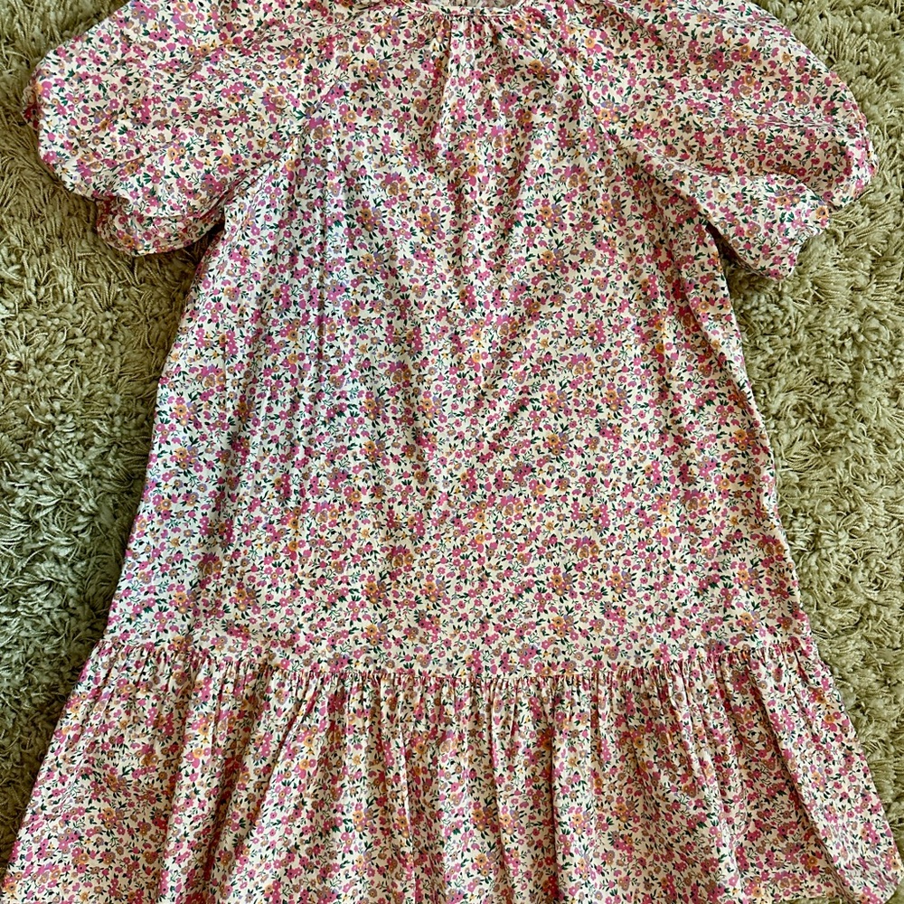 Floral Puff Sleeve Dress
